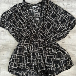 Shop Neighbor Black Romper